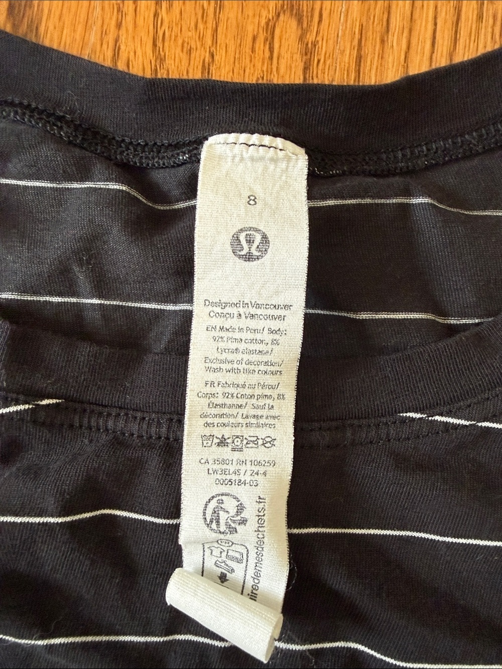 Lululemon Cates Crop Tee 8 - Picture 7 of 8